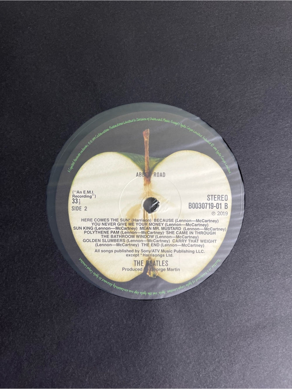 THE BEATLES Abbey Road Vinyl 1 LP Anniversary Edition 2019 Stereo Mix Record - Picture 5 of 6